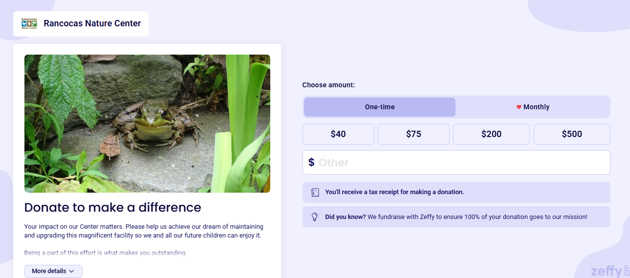 Zeffy Picture - Donate